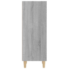vidaXL Sideboard Grey Sonoma 34.5x32.5x90 cm Engineered Wood 6