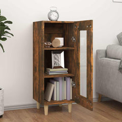 Sideboard 34,5x34x90 cm Engineered Wood Smoked oak