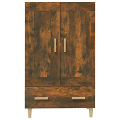 vidaXL Highboard Smoked Oak 70x31x115 cm Engineered Wood 6