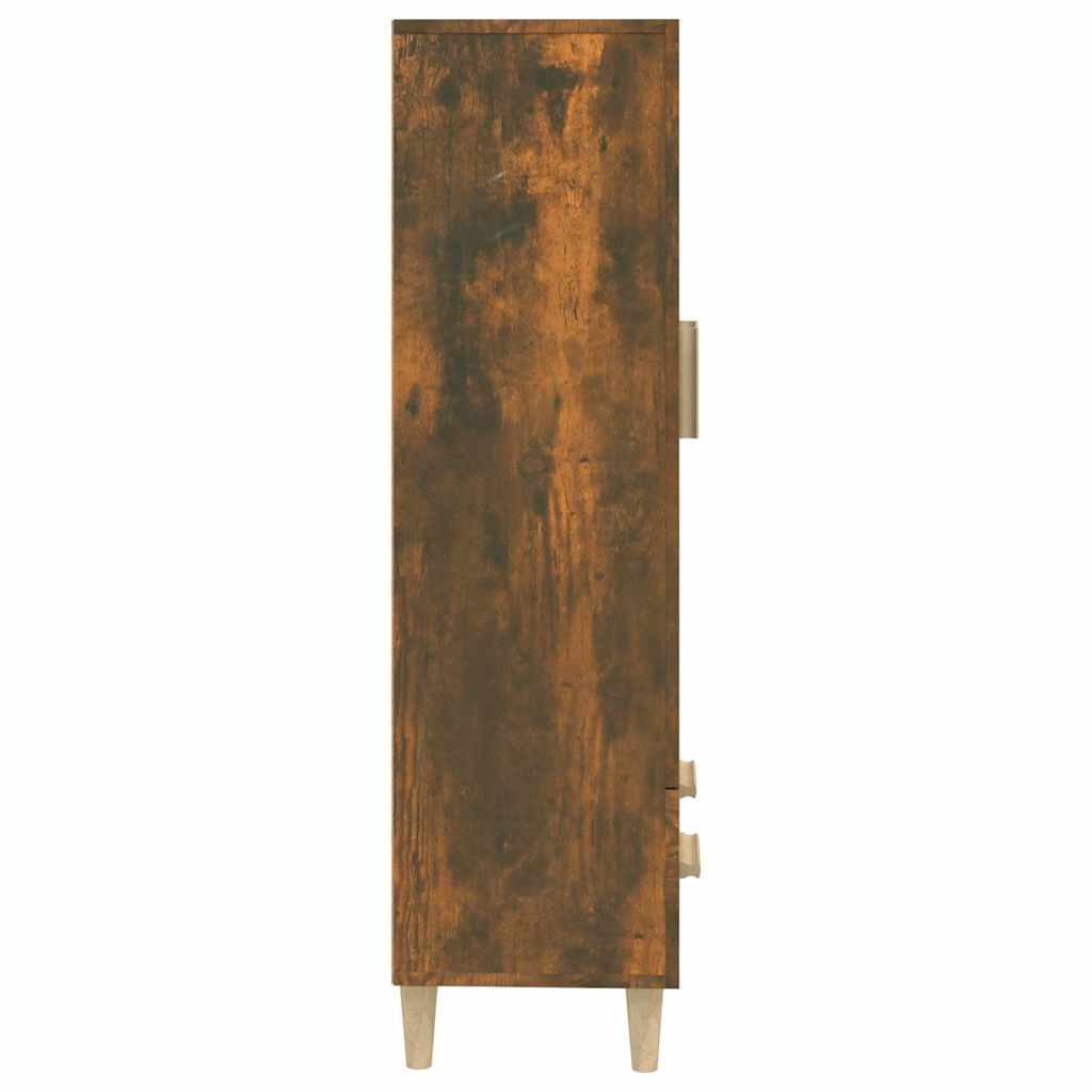 Highboard 70x31x115 cm Engineered Wood Smoked oak