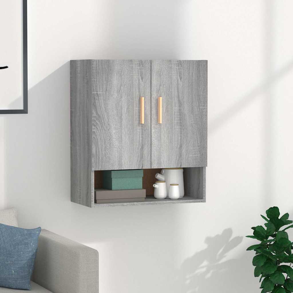 Wall Cabinet 60x31x70 cm Engineered Wood Grey sonoma