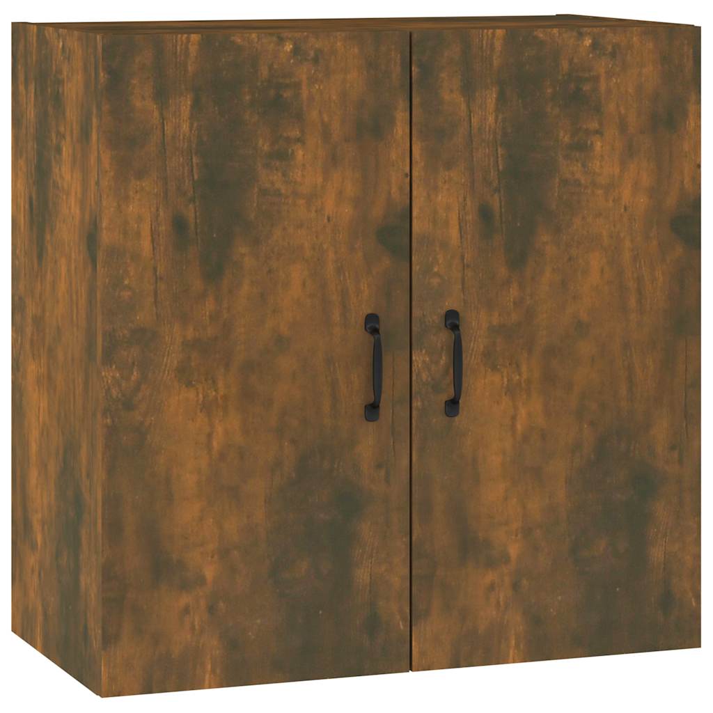 vidaXL Wall Cabinet Smoked Oak 60x31x60 cm Engineered Wood 2