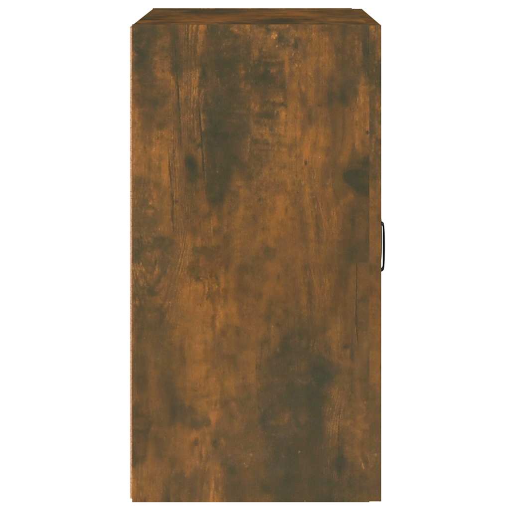 vidaXL Wall Cabinet Smoked Oak 60x31x60 cm Engineered Wood 4