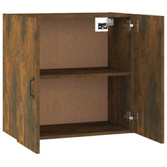 vidaXL Wall Cabinet Smoked Oak 60x31x60 cm Engineered Wood 5