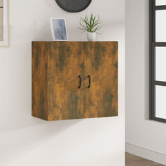 vidaXL Wall Cabinet Smoked Oak 60x31x60 cm Engineered Wood 1