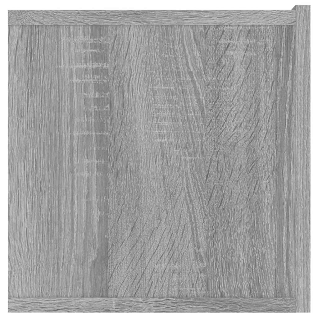 vidaXL 2 Piece TV Cabinet Set Grey Sonoma 80x30x30 cm Engineered Wood 6