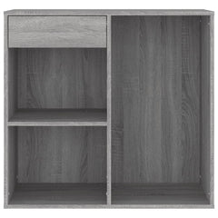 vidaXL Cosmetic Cabinet Grey Sonoma 80x40x75 cm Engineered Wood 3