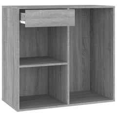 vidaXL Cosmetic Cabinet Grey Sonoma 80x40x75 cm Engineered Wood 4