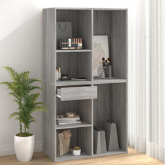 Cosmetic Cabinet 80x40x75 cm Engineered Wood Grey sonoma