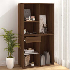 Cosmetic Cabinet 80x40x75 cm Engineered Wood Brown oak