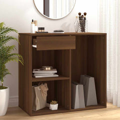 vidaXL Cosmetic Cabinet Brown Oak 80x40x75 cm Engineered Wood 1