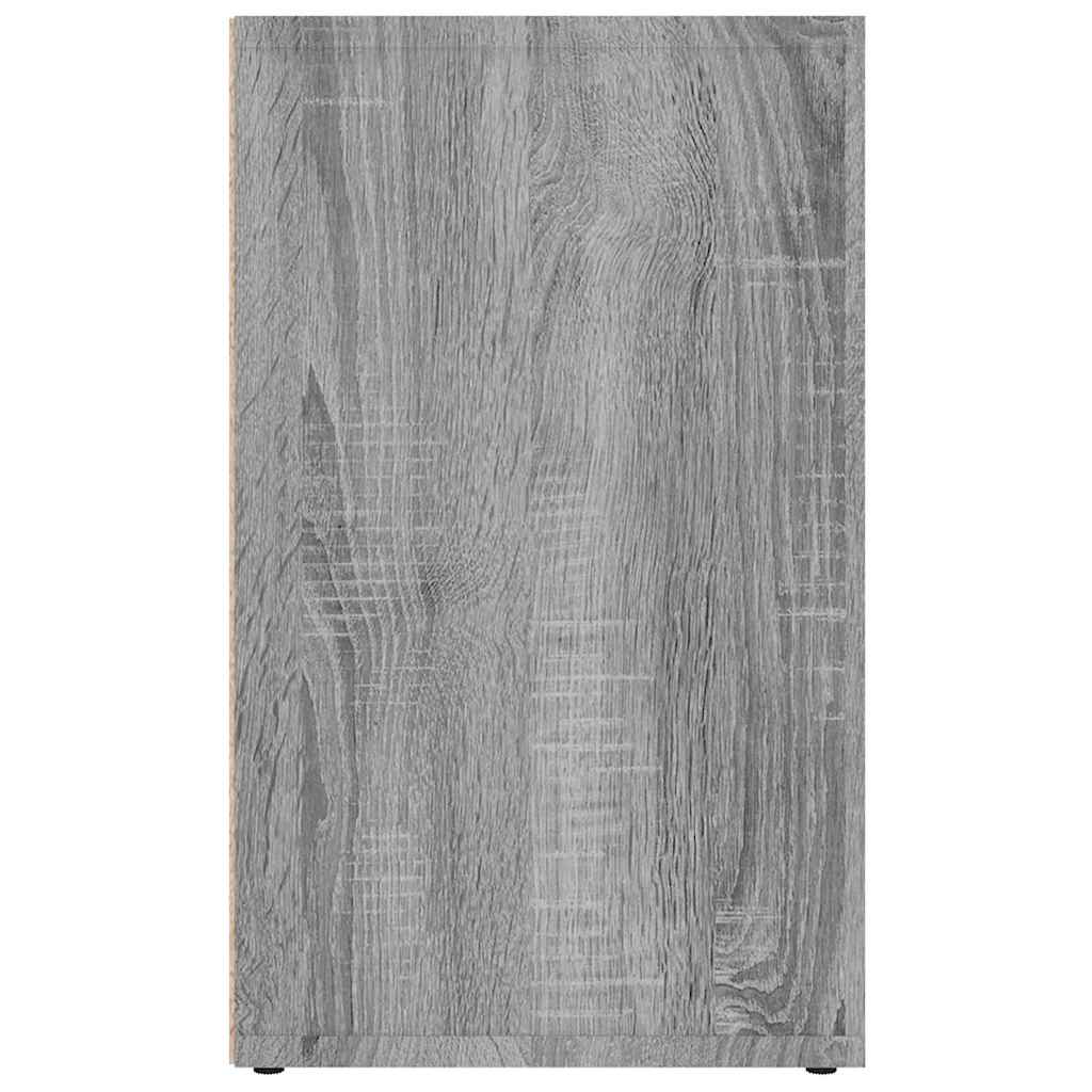 vidaXL Shoe Cabinet Grey Sonoma 52,5x30x50 cm 6