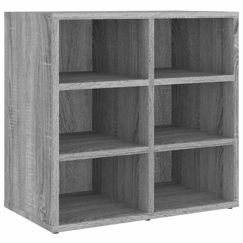 vidaXL Shoe Cabinets 2 pcs Grey Sonoma 52,5x30x50 cm 5