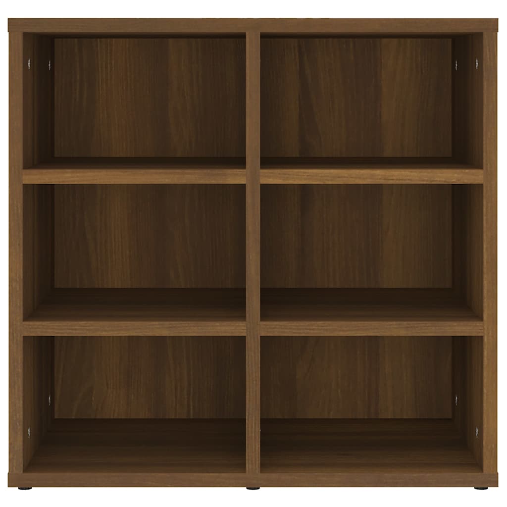 vidaXL Shoe Cabinet Brown Oak 52.5x30x50 cm 5