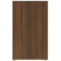 vidaXL Shoe Cabinet Brown Oak 52.5x30x50 cm 6