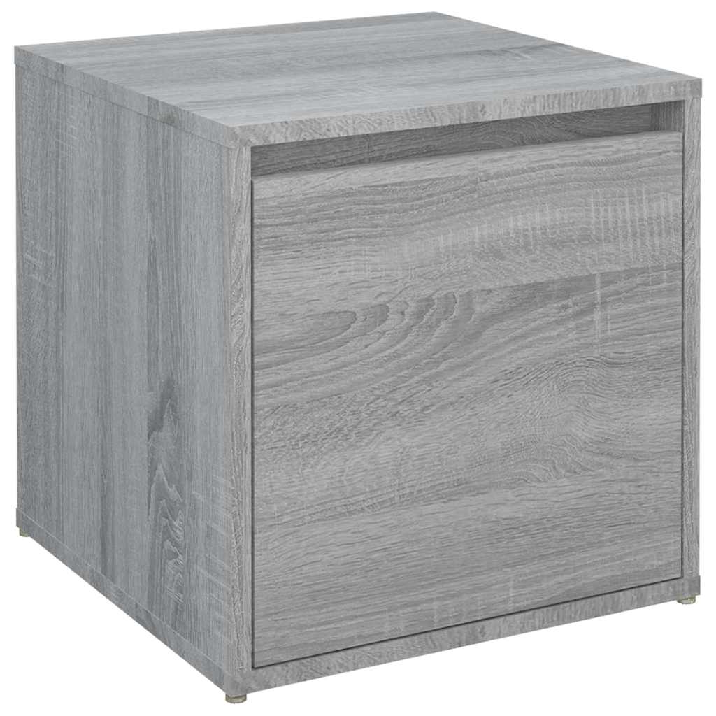 vidaXL Box Drawer Grey Sonoma 40.5x40x40 cm Engineered Wood 2