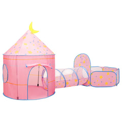 vidaXL Children Play Tent Pink 301x120x128 cm 3
