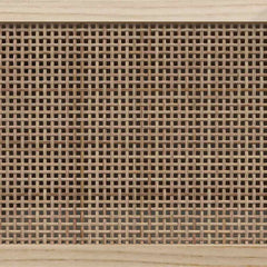 vidaXL Tv Cabinet | Brown | Engineered wood, solid pinewood, natural rattan 6