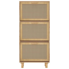 vidaXL Shoe Cabinet | Brown | Engineered wood | 115 cm tall | Shoe Cabinet 5