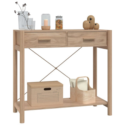 Console Table 82x38x75 cm Engineered Wood