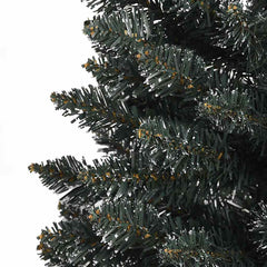 vidaXL Artificial Slim Christmas Tree with Stand Green 240 cm PVC 5