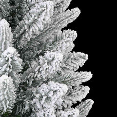 vidaXL Christmas trees Warm White PVC and Plastic and Steel and PE 4
