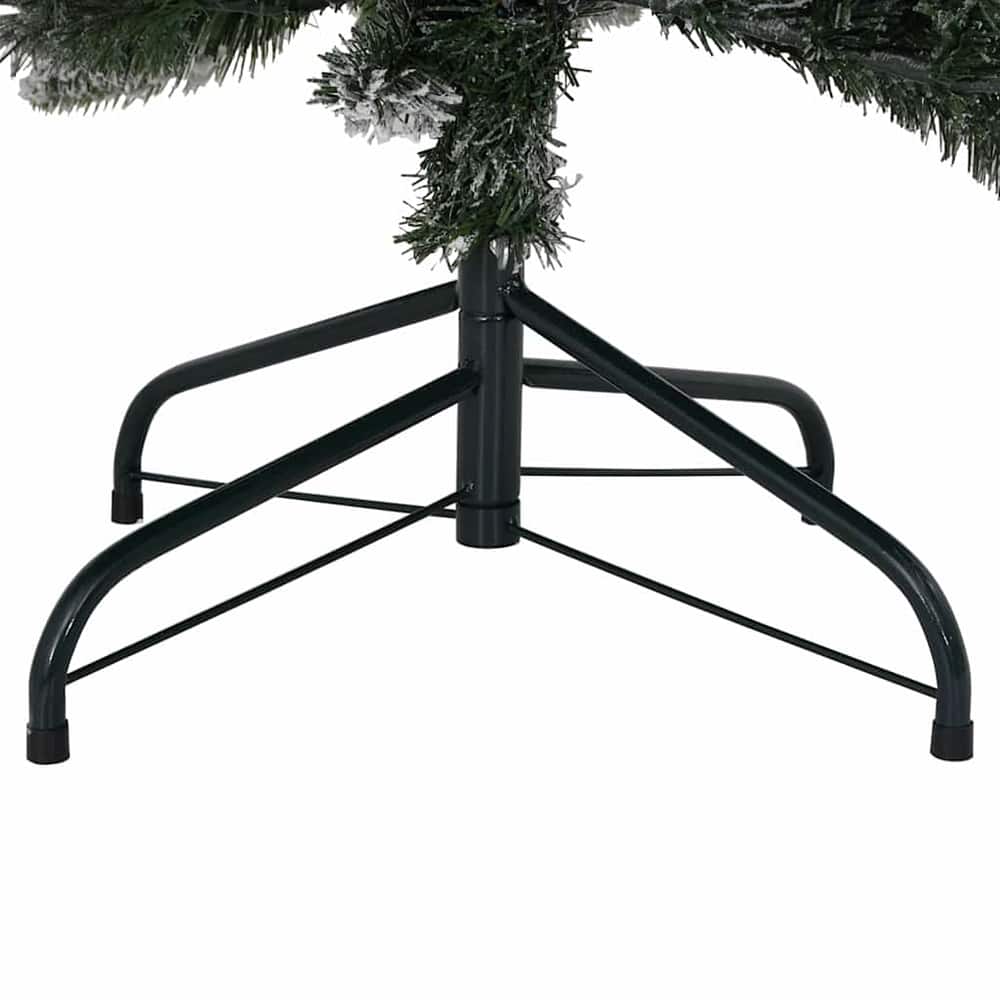 Artificial Christmas Tree White Green and White 150 cm without LED