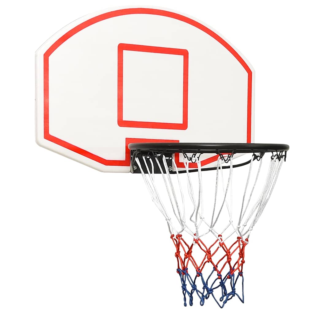 Basketball Backboard Polyethene White 71 cm 2 cm 45 cm