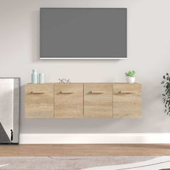 vidaXL Wall Cabinets 2 pcs Sonoma Oak 60x36.5x35 cm Engineered Wood 1