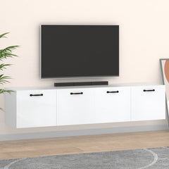 vidaXL Wall Cabinets 2 pcs White 60x36.5x35 cm Engineered Wood 1