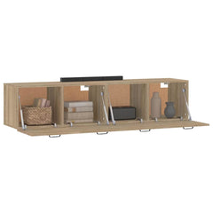 vidaXL Wall Cabinets 2 pcs Sonoma Oak 60x36.5x35 cm Engineered Wood 4