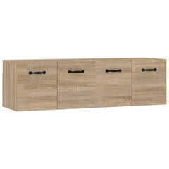 vidaXL Wall Cabinets 2 pcs Sonoma Oak 80x35x36.5 cm Engineered Wood 2
