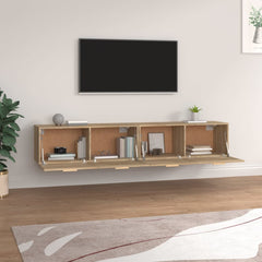vidaXL Wall Cabinets 2 pcs Sonoma Oak 100x36.5x35 cm Engineered Wood 3