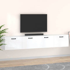 vidaXL Wall Cabinets 2 pcs White 100x36.5x35 cm Engineered Wood 1