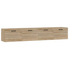 vidaXL Wall Cabinets 2 pcs Sonoma Oak 100x36.5x35 cm Engineered Wood 2