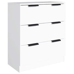 3 Piece Sideboards Engineered Wood White
