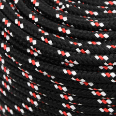 vidaXL Boat Rope Black 10 mm 100 m Polypropylene 4