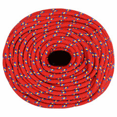 vidaXL Boat Rope Red 10 mm 100 m Polypropylene 3
