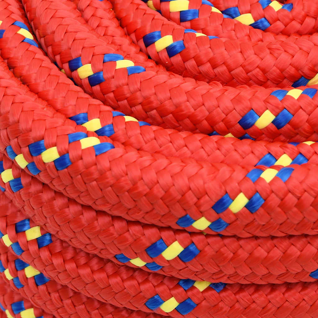 vidaXL Boat Rope Red 20 mm 25 m Polypropylene 4