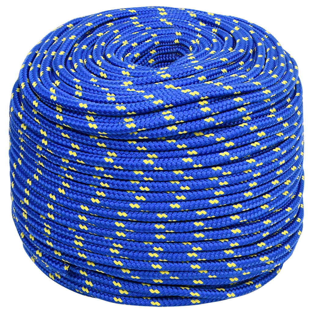 vidaXL Boat Rope Blue 8 mm 250 m Polypropylene 2