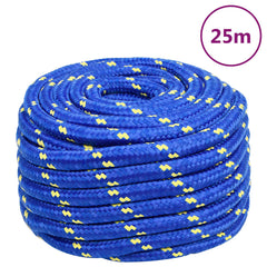 vidaXL Boat Rope Blue 20 mm 25 m Polypropylene 1