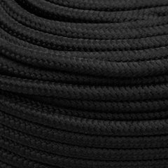 vidaXL Boat Rope Full Black 8 mm 100 m Polypropylene 4