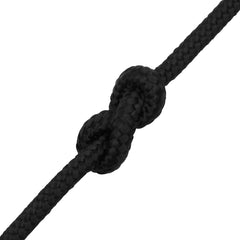 vidaXL Boat Rope Full Black 8 mm 100 m Polypropylene 5