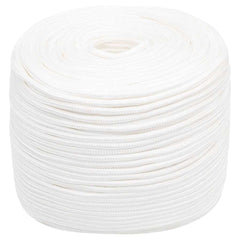 vidaXL Boat Rope Full White 10 mm 250 m Polypropylene 2