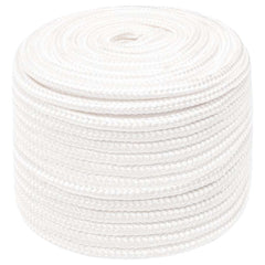 vidaXL Boat Rope Full White 12 mm 100 m Polypropylene 2