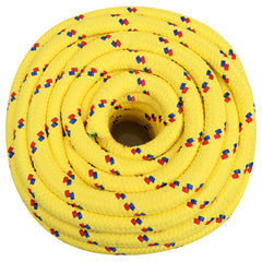 vidaXL Boat Rope Yellow 20 mm 25 m Polypropylene 3