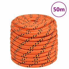 vidaXL Boat Rope Orange 18 mm 50 m Polypropylene 1