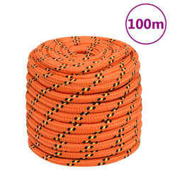 vidaXL Boat Rope Orange 18 mm 100 m Polypropylene 1