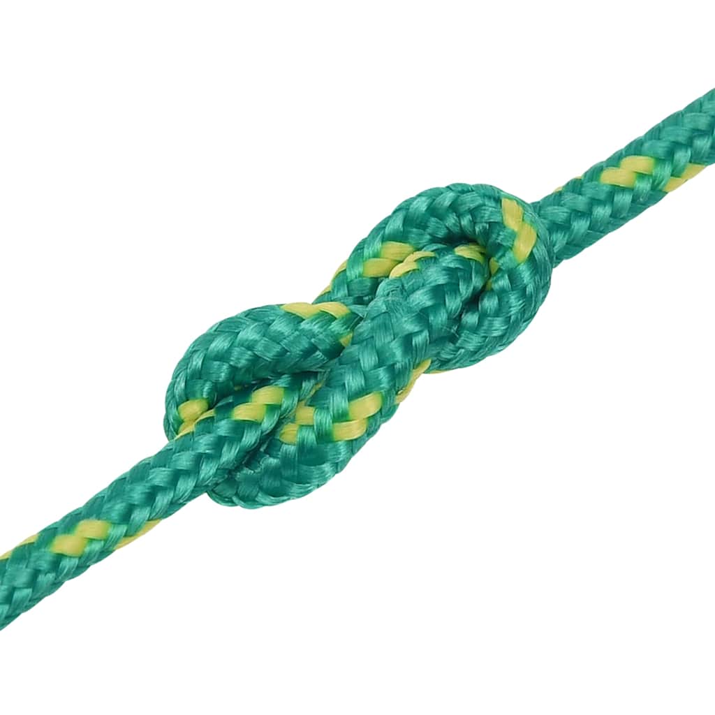 vidaXL Boat Rope Green 4 mm 500 m Polypropylene 5
