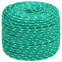 vidaXL Boat Rope Green 6 mm 250 m Polypropylene 2